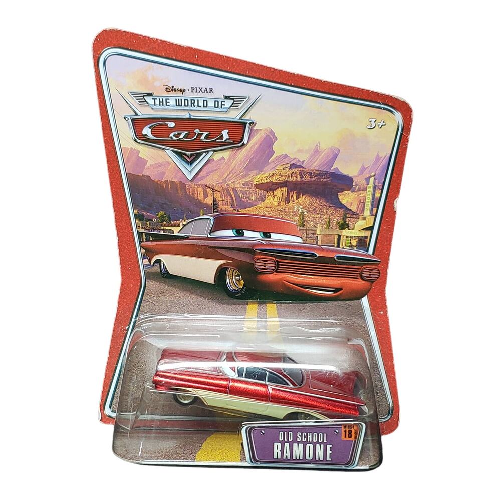 Disney Pixar The World of Cars Old School Ramone 18 Collect Them All Diecast Car